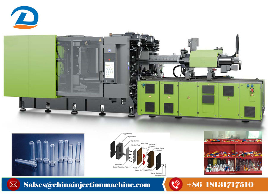 Energy Saving Plastic Pet Preform Injection Molding Making Machine