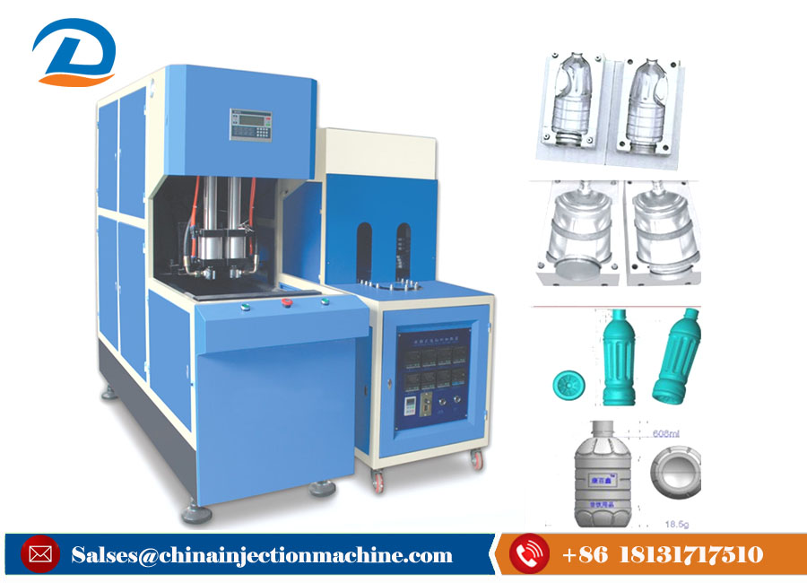 Semi Automatic Plastic Bottle Blowing Molding Machine