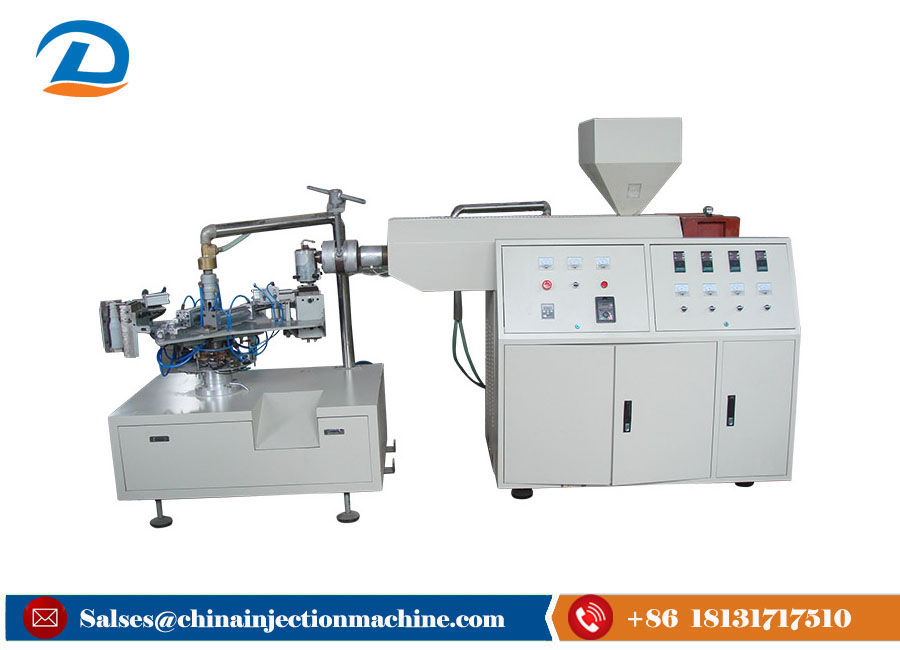 semi-automatic PP PE PVC bottle blowing machine