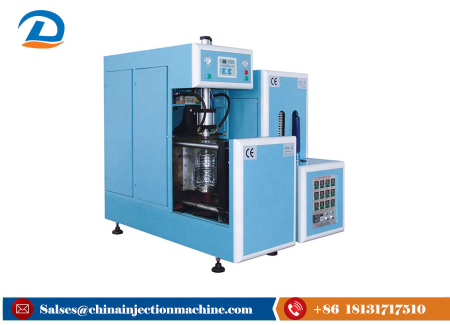 Semi-Auto 4 Cavities Pet Bottle Blowing Molding Machine