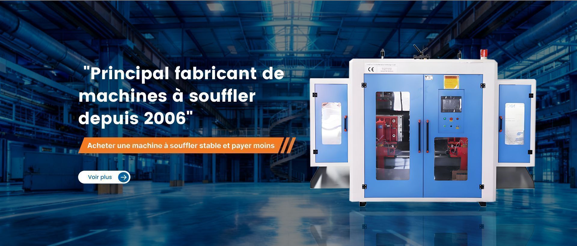 Machine automatique de moulage par soufflage